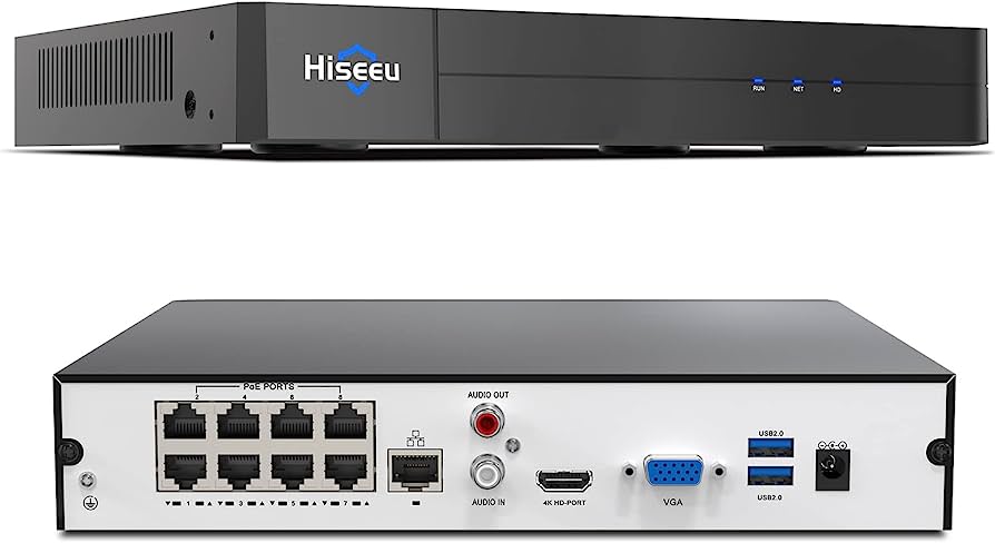 NVR NON POE 8port