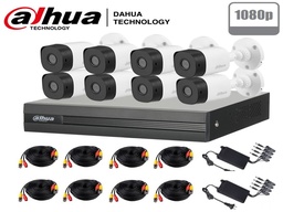 kit de 8 cameras IP Dahua AHD 4MP full color
